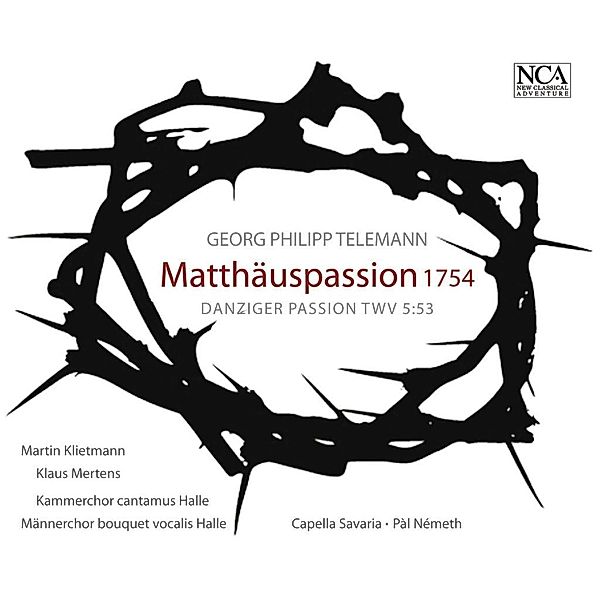 Matthäuspassion 1754 (Danziger Passion), Audio-CD, Georg Philipp Telemann