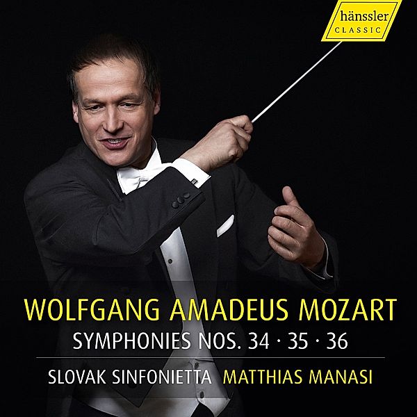 Matthias Manasi-Mozart Sinfonien 34,35, M. Manasi, Slovak Sinfonietta
