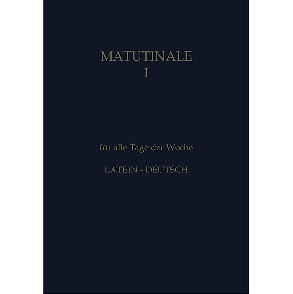 Matutinale I, Rosa Hofer