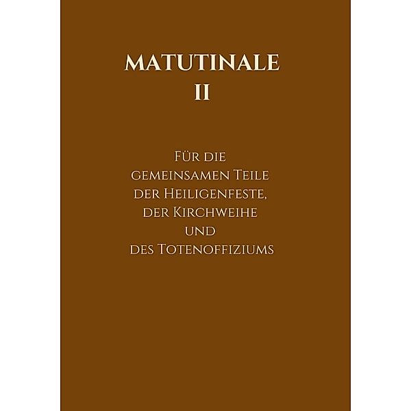 Matutinale II, R. Hofer
