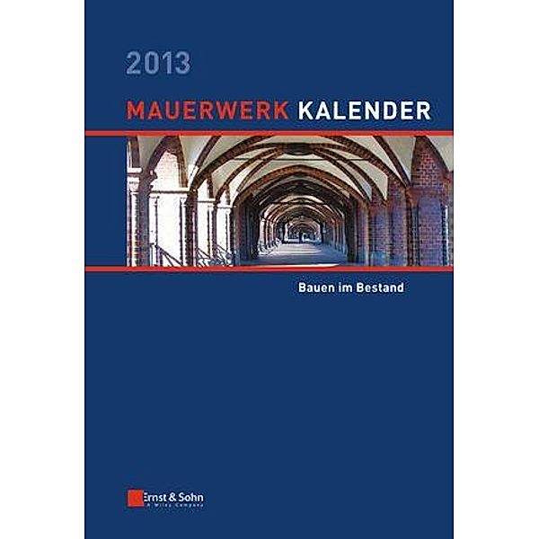 Mauerwerk-Kalender 2013 / Mauerwerk-Kalender