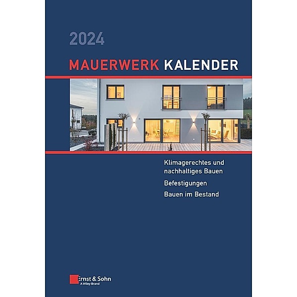 Mauerwerk-Kalender 2024 / Mauerwerk-Kalender