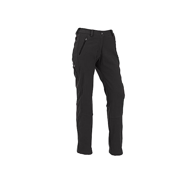 Maul MAUL Klosters Rec, Damen Softshellhose, schwarz (Größe: 46)