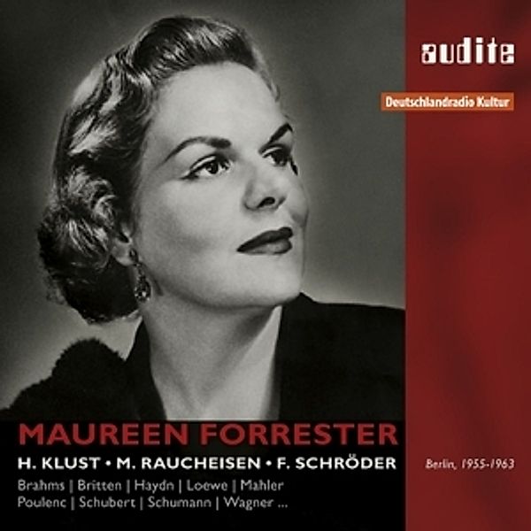 Maureen Forrester-Unveröffentlichte Liedaufnahme, Maureen Forrester