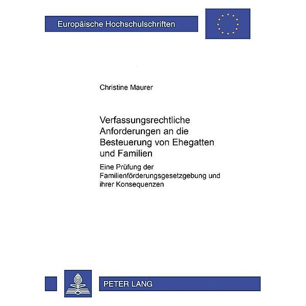 Maurer, C: Verfassungsrechtliche Anforderungen an die Besteu, Christine Maurer