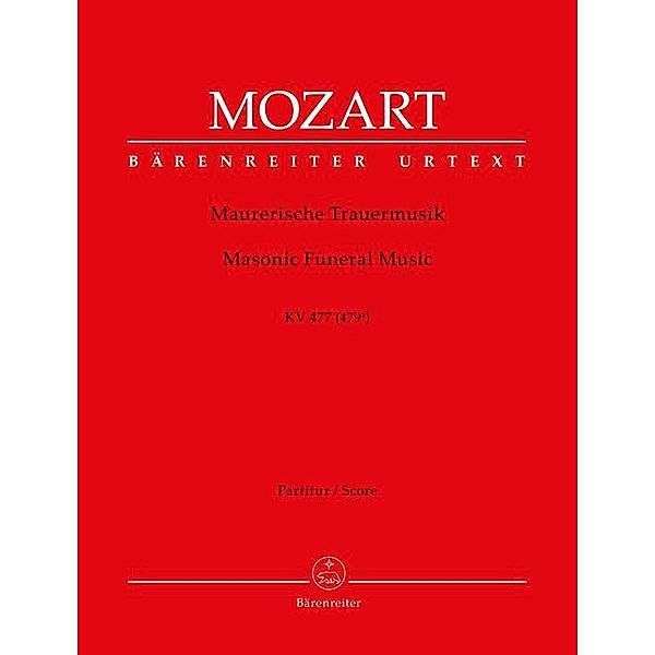 Maurerische Trauermusik KV 477 (479a), Wolfgang Amadeus Mozart