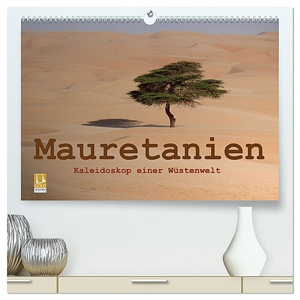 Mauretanien - Kaleidoskop einer Wüstenwelt (hochwertiger Premium Wandkalender 2024 DIN A2 quer), Kunstdruck in Hochglanz, Knut Bormann