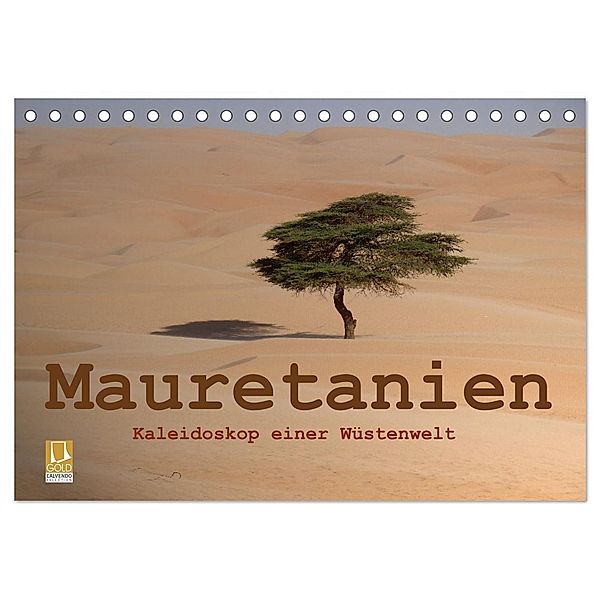 Mauretanien - Kaleidoskop einer Wüstenwelt (Tischkalender 2024 DIN A5 quer), CALVENDO Monatskalender, Knut Bormann