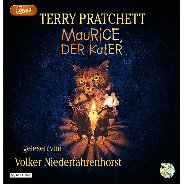 Maurice, der Kater,2 Audio-CD, 2 MP3, Terry Pratchett