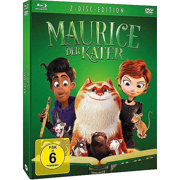 Maurice der Kater - Limited Mediabook, Maurice Der Kater, MediabookDVD+Blu-ray