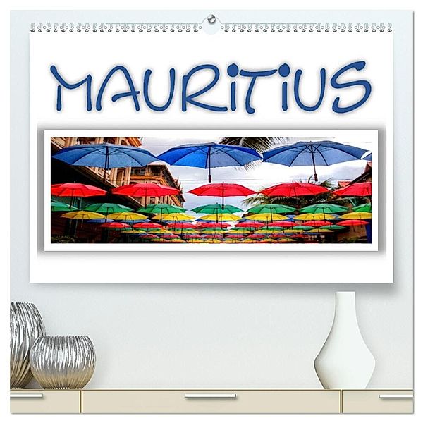 Mauritius - Die Perle im Indischen Ozean (hochwertiger Premium Wandkalender 2024 DIN A2 quer), Kunstdruck in Hochglanz, Michael Weiss