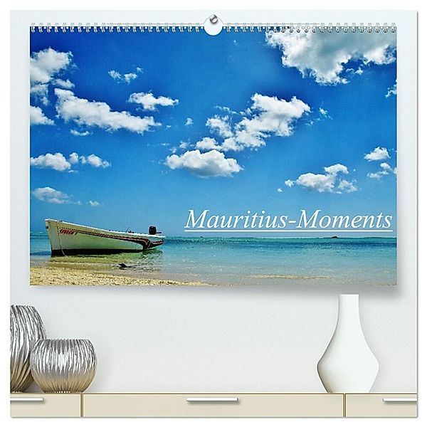 Mauritius - Moments (hochwertiger Premium Wandkalender 2024 DIN A2 quer), Kunstdruck in Hochglanz, Holger Schlimm