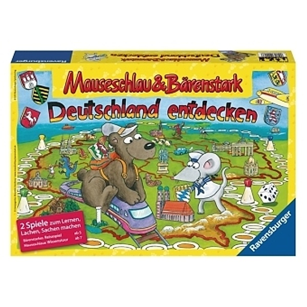Mauseschlau & Bärenstark, Deutschland entdecken (Kinderspiel)