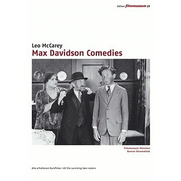 Max Davidson Comedies - Alle erhaltenen Kurzfilme, Edition Filmmuseum 58