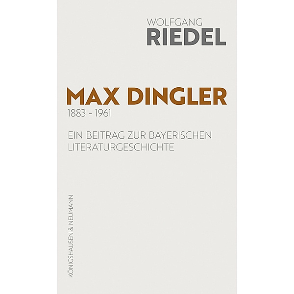 Max Dingler (1883-1961), Wolfgang Riedel