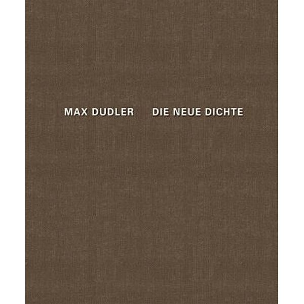 Max Dudler Die neue Dichte