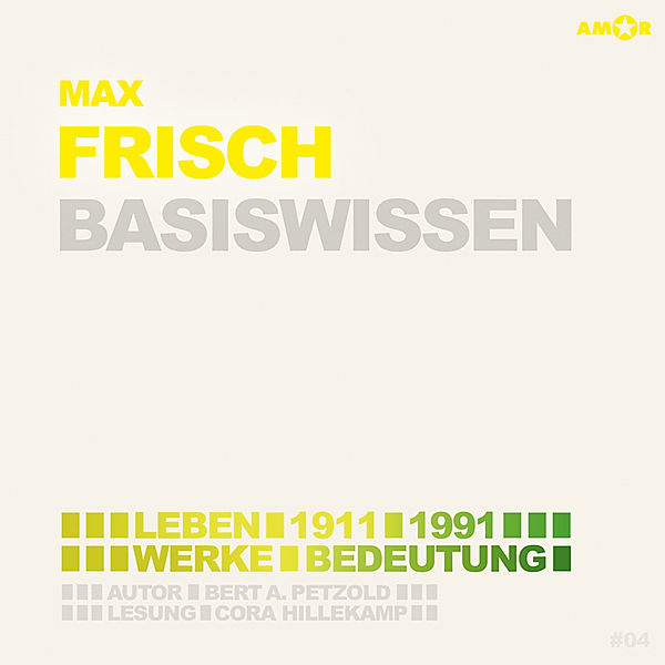 Max Frisch - Basiswissen,Audio-CD, Bert Alexander Petzold