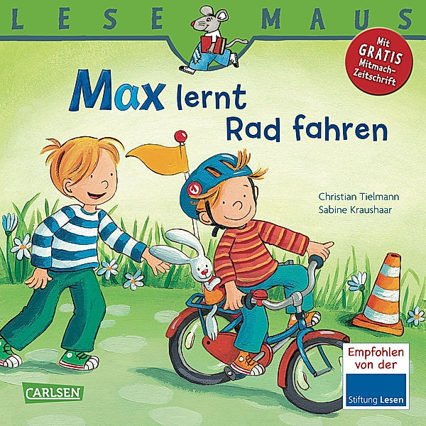 Max lernt Rad fahren / Lesemaus Bd.20, Christian Tielmann, Sabine Kraushaar