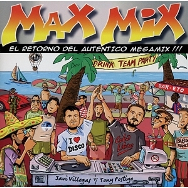 Max Mix Megamix Vol.1, Diverse Interpreten