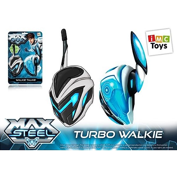 MAX STEEL Walkie Talkie