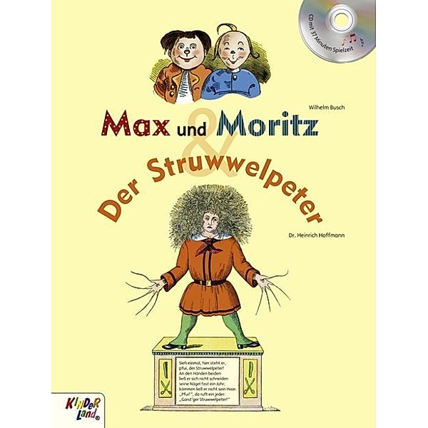 Max und Moritz / Der Struwwelpeter, m. Audio-CD, Wilhelm Busch, Heinrich Hoffmann