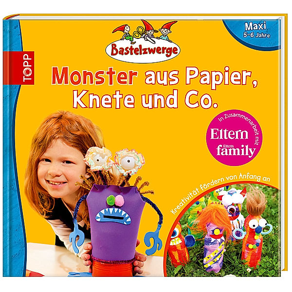 Maxi - Monster aus Papier, Knete & Co., Sandra Grimm, Gudrun Schmitt