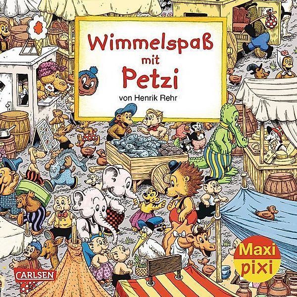 Maxi Pixi 170: Wimmelspaß mit Petzi, Per Sanderhage