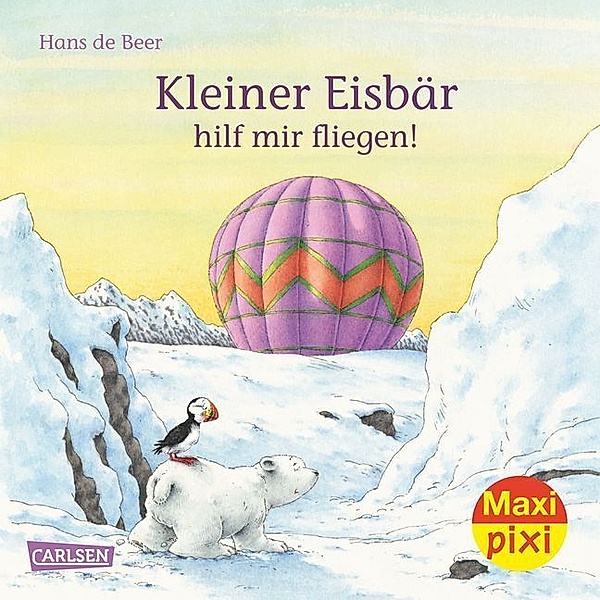 Maxi Pixi 222: Kleiner Eisbär, hilf mir fliegen!, Hans de Beer