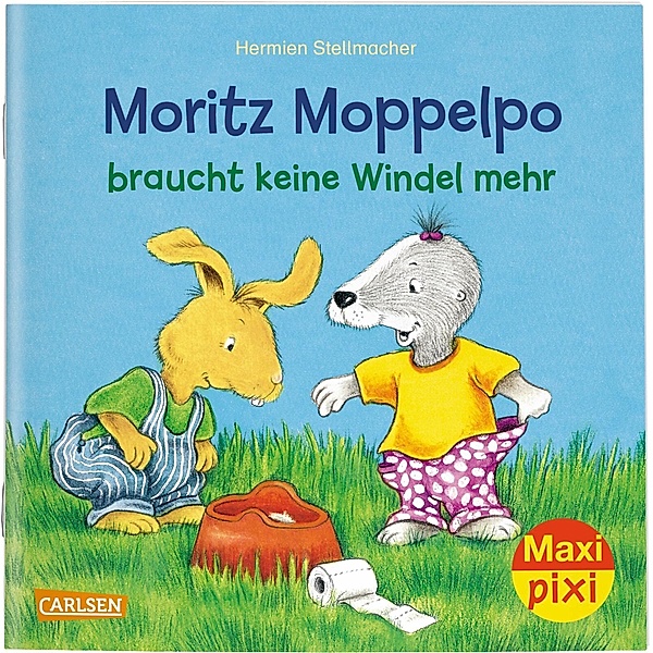 Maxi Pixi 291: VE 5: Moritz Moppelpo braucht keine Windel mehr (5 Exemplare), Hermien Stellmacher