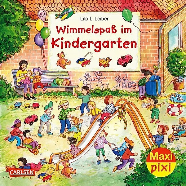 Maxi Pixi 296: Wimmelspass im Kindergarten, Lila L. Leiber