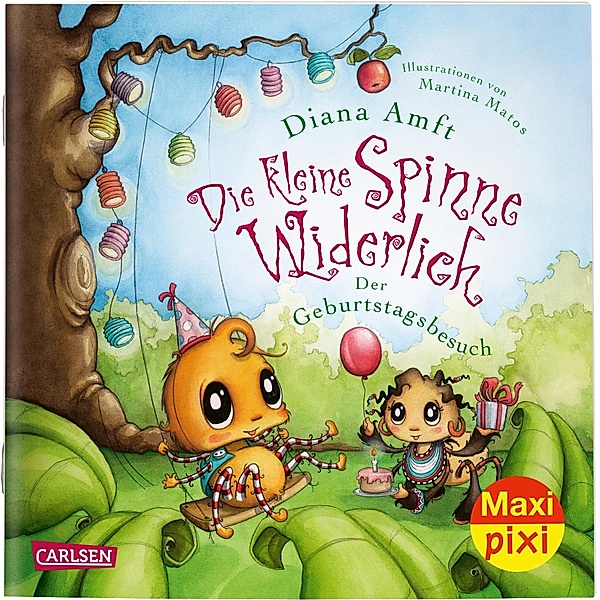 Maxi Pixi 312: VE 5 Die kleine Spinne Widerlich: Der Geburtstagsbesuch (5 Exemplare), Diana Amft
