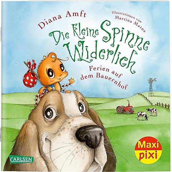 Maxi Pixi 313: VE 5 Die kleine Spinne Widerlich: Ferien auf dem Bauernhof (5 Exemplare), Diana Amft