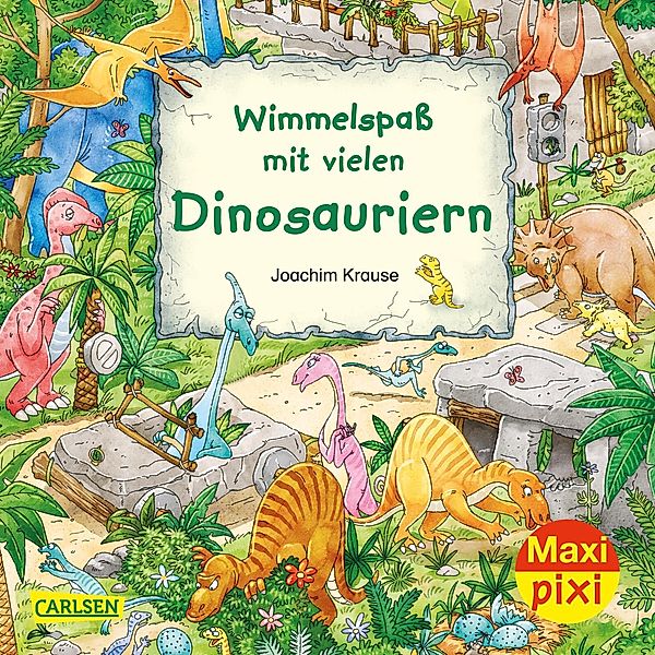 Maxi Pixi 337: VE 5 Wimmelspass mit vielen Dinosauriern (5 Exemplare), Joachim Krause