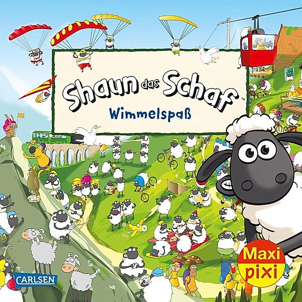 Maxi Pixi 376: Shaun das Schaf Wimmelspaß