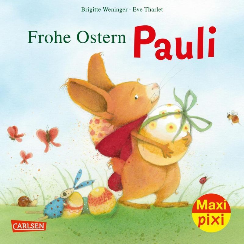 Image of Maxi Pixi 412: Frohe Ostern, Pauli! - Brigitte Weninger, Kartoniert (TB)