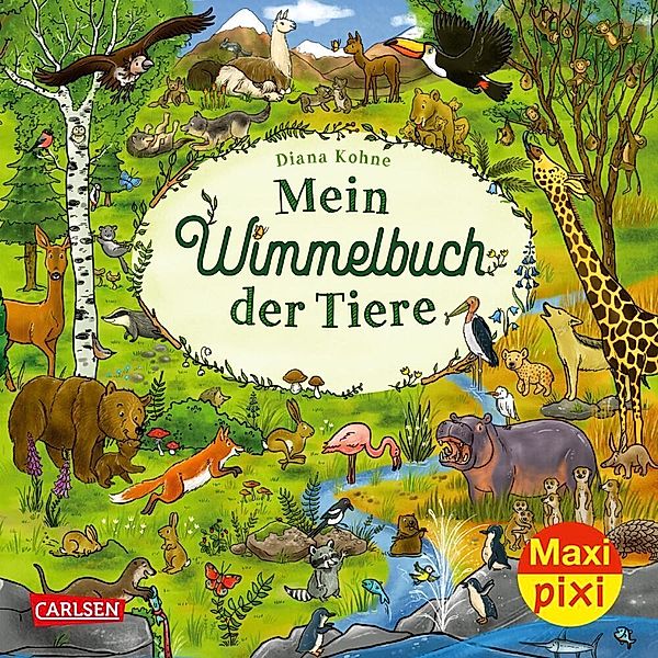 Maxi Pixi 417: Mein Wimmelbuch der Tiere