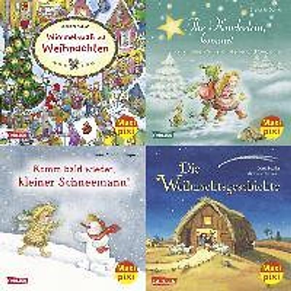 Maxi-Pixi-Box 53: Warten auf den Weihnachtsmann (4x5 Exemplare), Clara Blau, Dörte Beutler