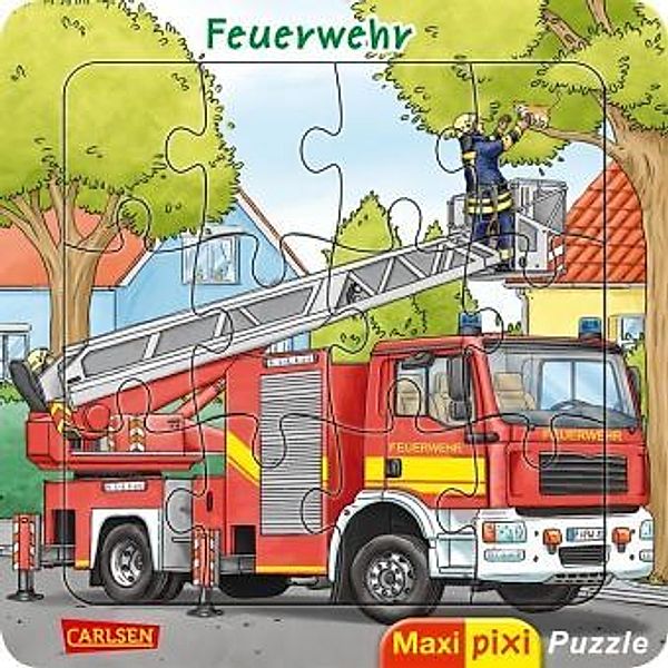 Maxi Pixi: Maxi-Pixi-Puzzle: Feuerwehr, Niklas Böwer