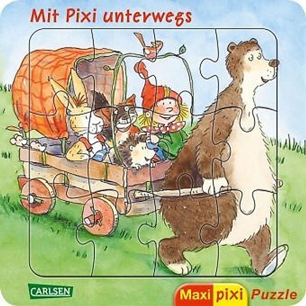 Maxi Pixi: Maxi-Pixi-Puzzle: Mit Pixi unterwegs, Eva Wenzel-Bürger