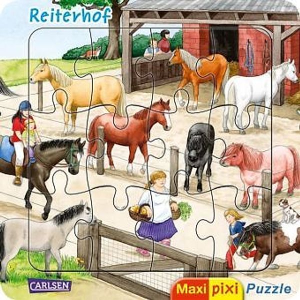 Maxi Pixi: Maxi-Pixi-Puzzle: Reiterhof, Anne Ebert