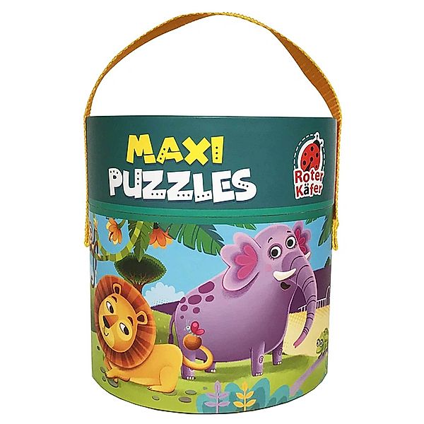 Roter Käfer Maxi puzzles in tube 2in1  Zoo RK1080-02