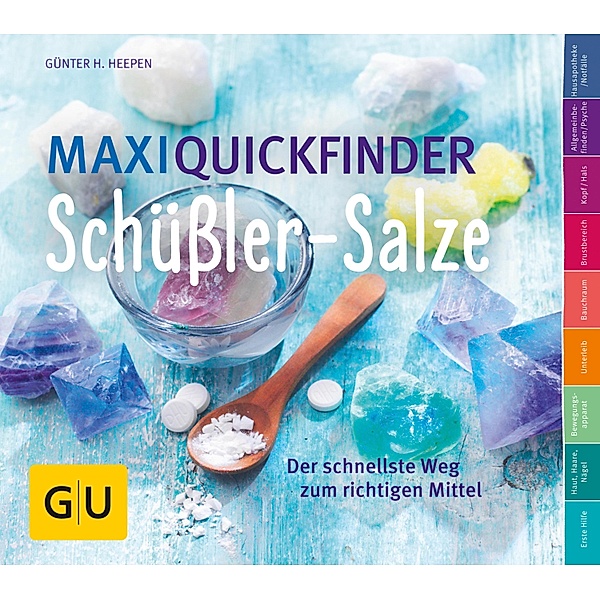 Maxi-Quickfinder Schüßler-Salze / GU Quickfinder, Günther H. Heepen