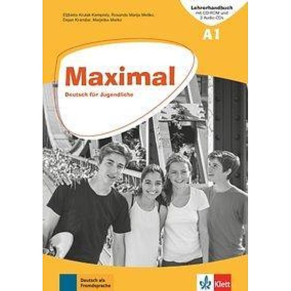 Maximal A1 - Lehrerhandbuch mit CD-ROM und 3 Audio-CDs, Dejan Kramzar, Elzbieta Krulak-Kempisty, Marjetka Marko, Rosanda Marija Mesko