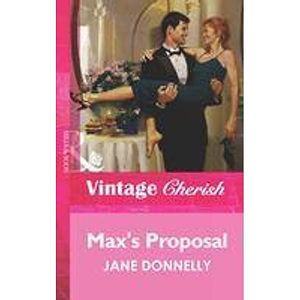 Max's Proposal, Jane Donnelly