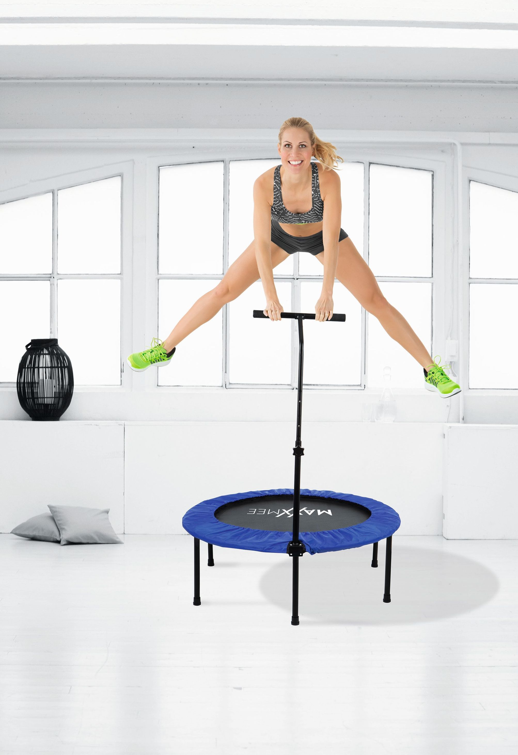 MAXXMEE Fitness-Trampolin, blau-schwarz bestellen | Weltbild.de