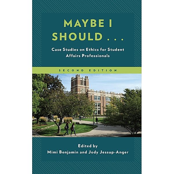 Maybe I Should... / American College Personnel Association Series