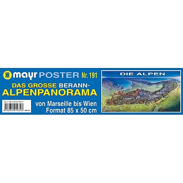 Mayr Panorama Das grosse Berann-Alpenpanorama