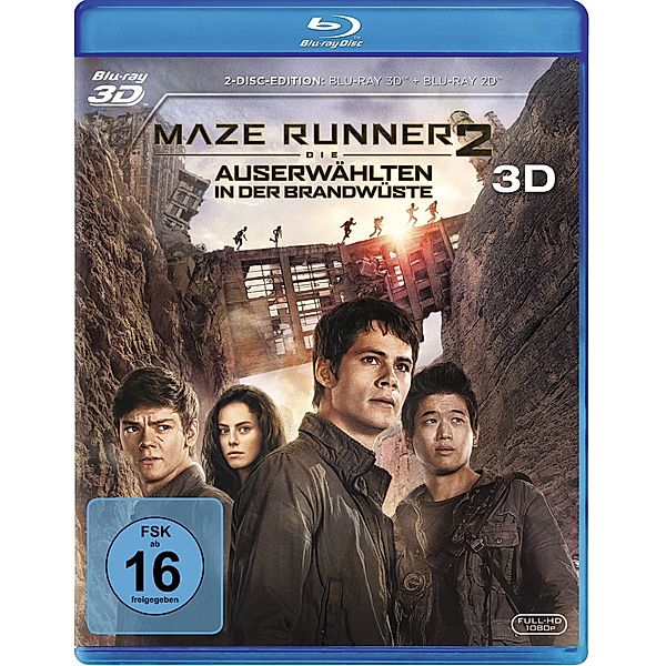 Maze Runner 2 - Die Auserwählten in der Brandwüste 3D