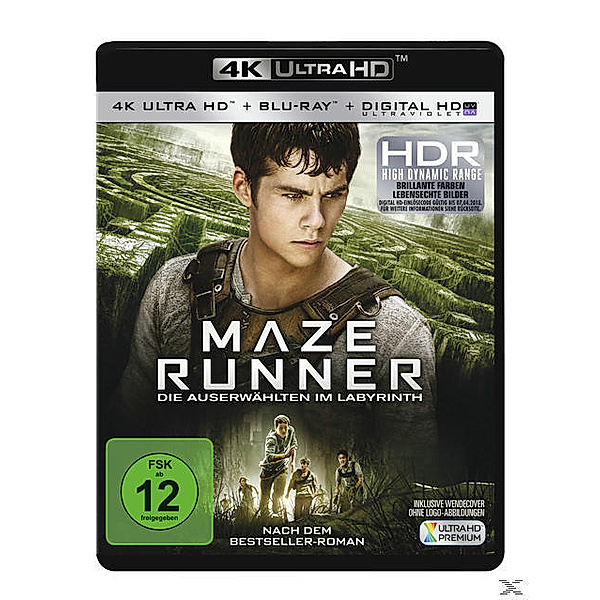 Maze Runner - Die Auserwählten im Labyrinth (4K Ultra HD)