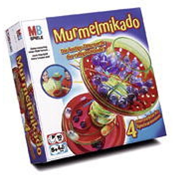 HASBRO MB Spiele Murmelmikado, Geschicklichkeitsspiel